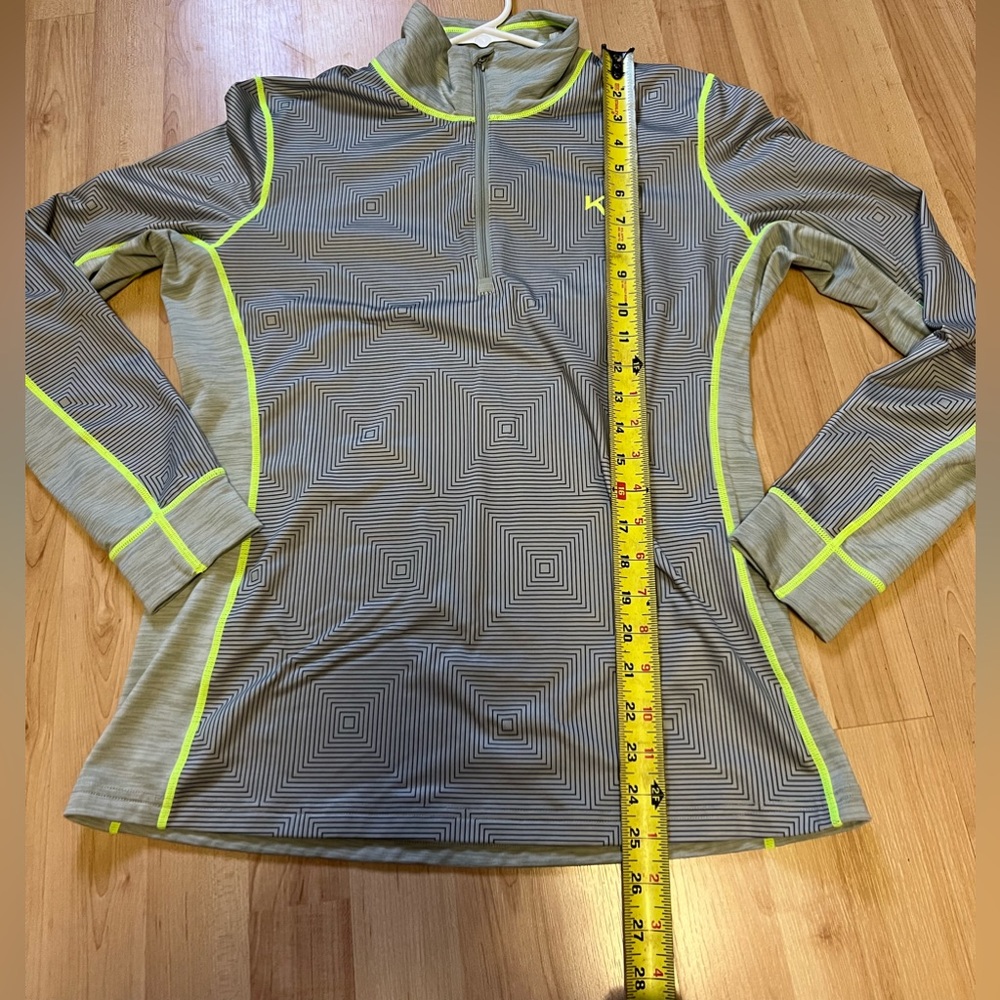 Kari Traa Womens Lune Half Zip baselayer longsleeve Size XL w/Chin Guard zip - Picture 12 of 14